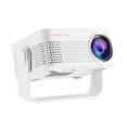 thumbnail image 1 of Toycle 1080P Full HD Portable Mini Projector Upgraded Bluetooth Movie Projector With Screen TV Sticks Smartphones/HDMI/USBfor Indoor/ Outdoor Use(V,Plastic), 1 of 8
