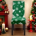thumbnail image 1 of Toycle Christmas Dining Room Chair Covers Stretch Chair Slipcovers Protector Washable Kitchen Chair Cover For Dining Room Christmas Decor Holiday Party Chair Cover(D.cloth), 1 of 6