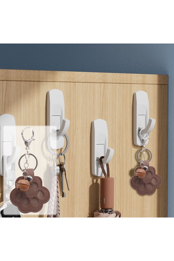 Dog Keyring Key Fob Dog Hair Paw Shape Hair Reminder Pendant With Souvenir Pet Hair Memorial Keychains Bag Pet Lover Gift(J,PU)