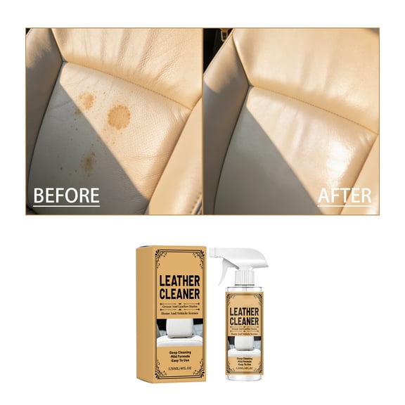 Toycle Leather Cleaner 120ml Car Leather Seat Restorer Conditioner Leathercraft Protection Cracking Or Fading Of Furnit Z