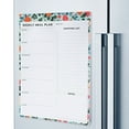 thumbnail image 1 of Toycle Meal Planner Floral Theme Fridge Magnet Magnetic Removable Weekly Planner Notepad Fitness Menu Recipe List Easy To Tear Off Suitable For Kitchen Gym(B,Paper), 1 of 5