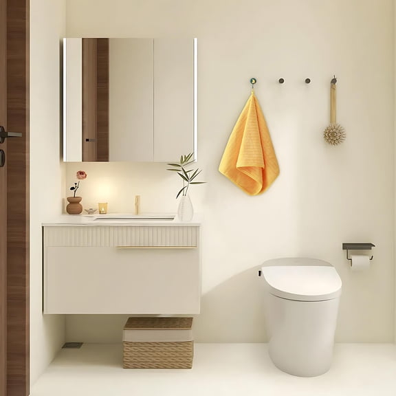 Toycle Velvet Towel For Adult Daily Use At Home Absorbent Dry Hair Towel That Does Not Hair Beach Towel Strip Patterned Bath Towel(P,100%Polyester)