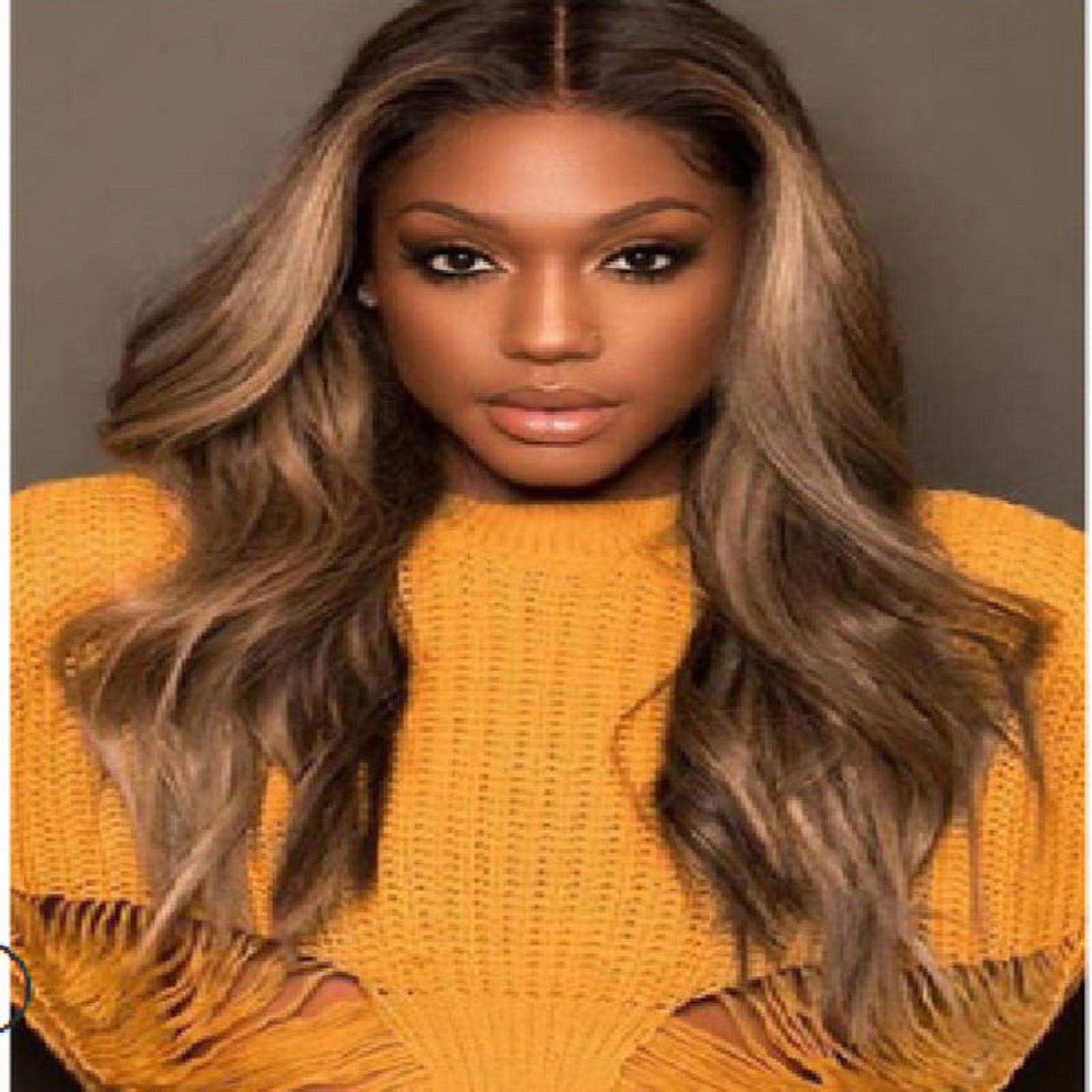 Toyella Bleaching And Dyeing Midlength Curly Hair COSS Brown Gradient