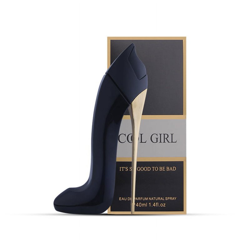 Black high 2025 heel perfume bottle