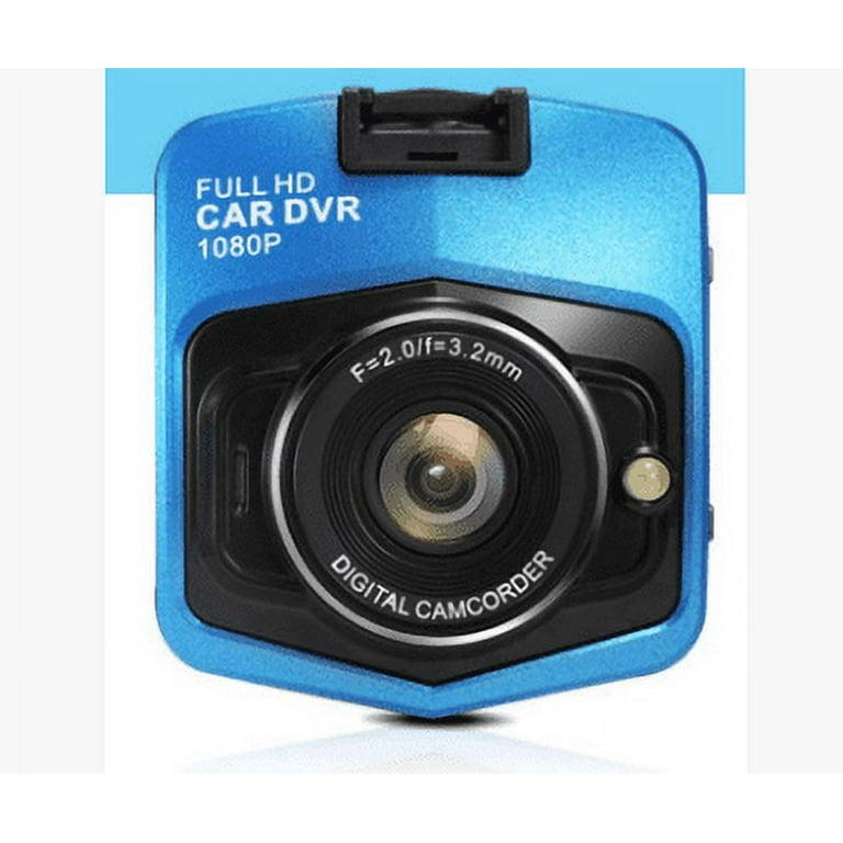 Toyella New Original Podofo A1 Mini Voiture Dvr Camera Dashcam Full HD 1080  P Video Registrator Enregistreur G Capteur De Vision Nocturne Dash Cam Blue  Single lens 32G 