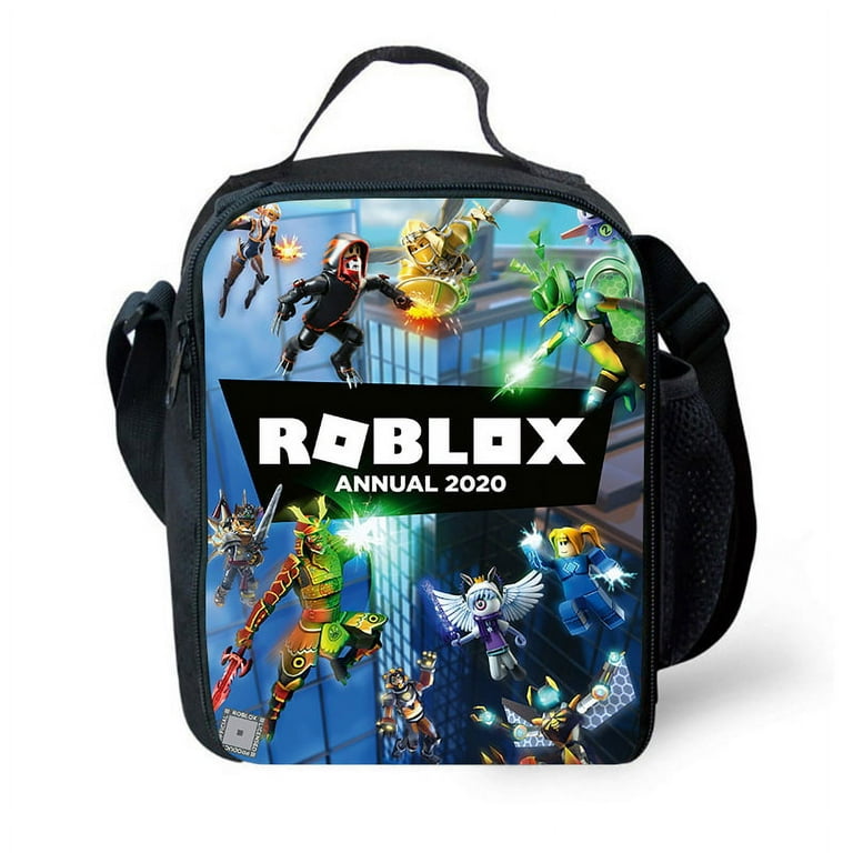 Toyella New Roblox Game 3-Piece Large Capacity Backpack 1style Pencil case  