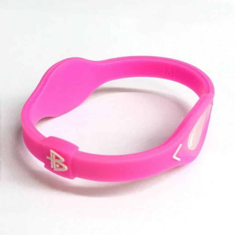 Toyella Silicone Energy Balance Bracelets Pink Walmart