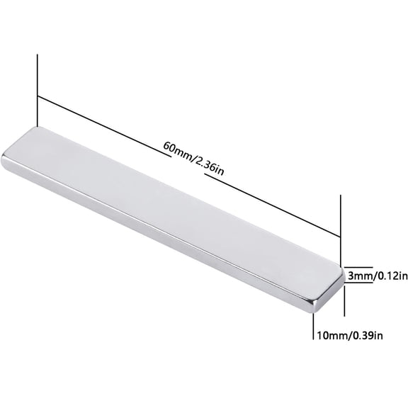 Toyeng 1PC Super Strong Neodymium Magnet, The World’s Strongest & Most Powerful Rare Earth Magnets, Silver