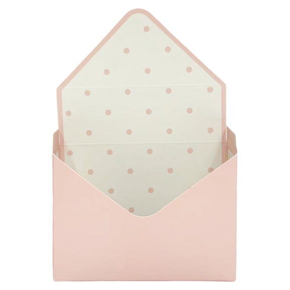 Toyeng 35×23cm Red Valentine Envelope Boxes - Love Letter Design Flower Packaging for Proposal, Wedding & V-Day Gift Arrangement