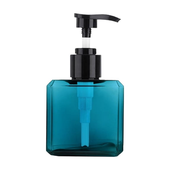 Toyeng Blue 250ml Refillable Travel Pump Bottle, Portable Lotion Dispenser for Shampoo and Body Wash