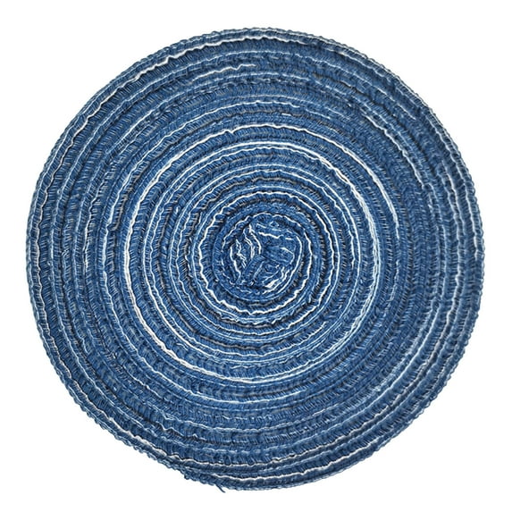 Toyeng, Kitchen Mat, Antiskid Heat Insulation Mats Nnitting Circle Table Placemat Dinner Kitchen Pad, 1X Placemat D One Size