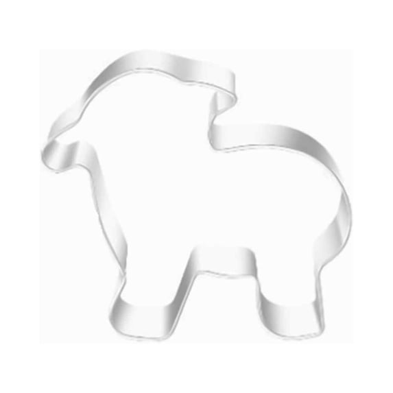 Toyeng Sheep Lamb Goat Cookie Cutter Stainless Steel Easter Cookie Cutter AA