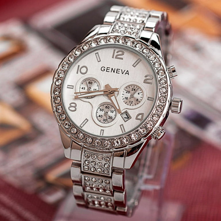 Geneva watches hotsell quartz