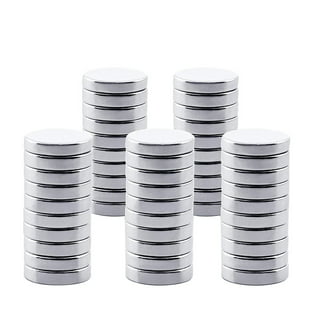 Ceramic Magnets - Round Disc Ferrite Magnets for Science Projects, House,  Crafts. 0.75 Round, 50 Pcs 