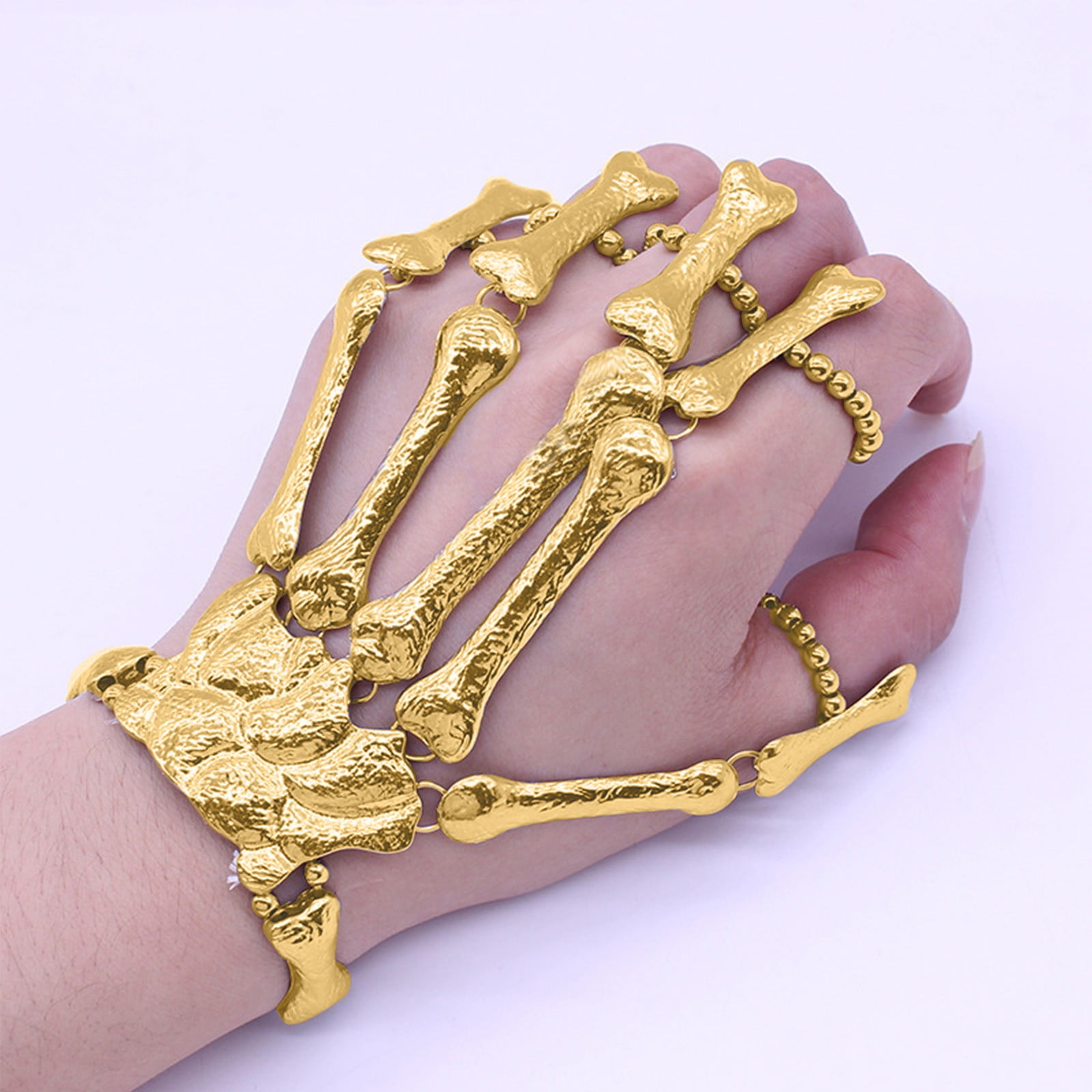 Bone Hand Bracelet 2024 | towncentervb.com