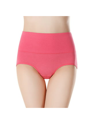 High Waisted Women Cotton Panties Soft Full Coverage Briefs Tummy Control  Panty Underpants Stretch Briefs