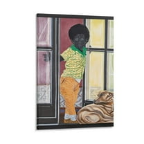 Toyin Ojih Odutola Poster Painting Canvas Poster Wall Art Picture Prints Hanging Photo Gift Decor Home Posters Artworks 24x36inch(60x90cm)