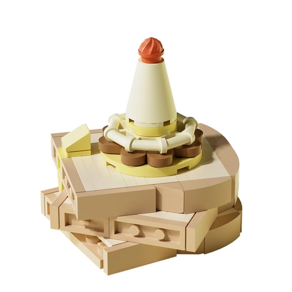 ToylinX Delicious Dessert Building Blocks Sets, Assorted Stem Toys Building Sets for Halloween Gift for Children and Adults.