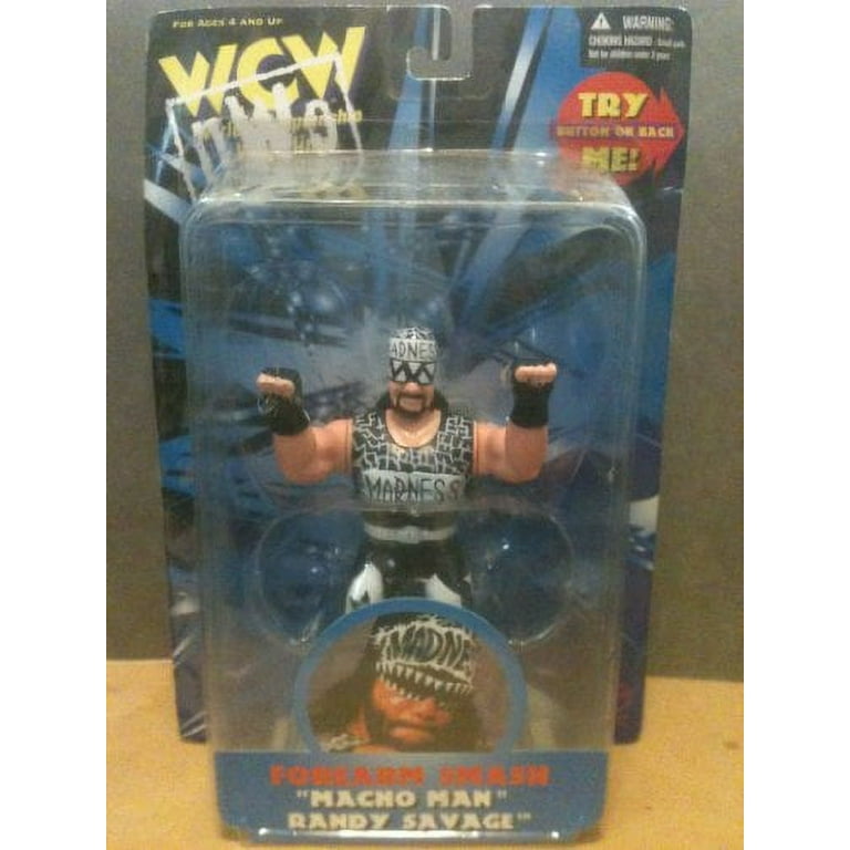 WCW NWO Forearm Smash Macho Man Randy Savage Action Figure 1998
