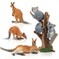thumbnail image 1 of Toymany 7PCS Australian Wildlife Animal Figurines Includes Koala and Kangaroo Figure Toy, Plastic Forest Animal Figures Toy Set, Cake Toppers Christmas Birthday Gift for Kids Toddlers, 1 of 7