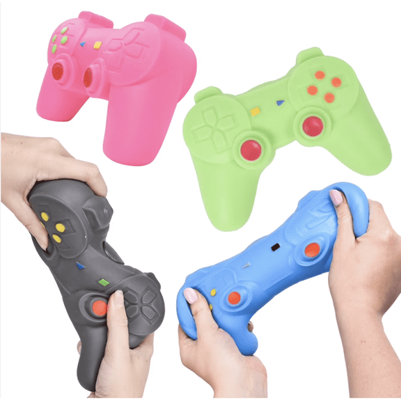 Toymendous Sensory Stress Relieving Remote Control Squishy Figure (One Random Color)