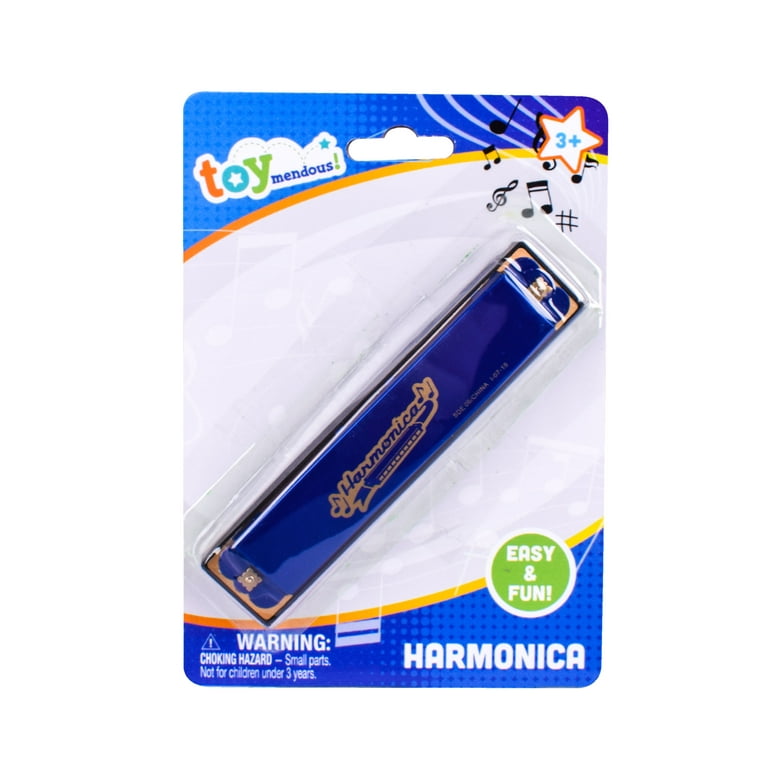 Toymendous Toy Harmonica, Colors May Vary - Kids Ages 3+ 