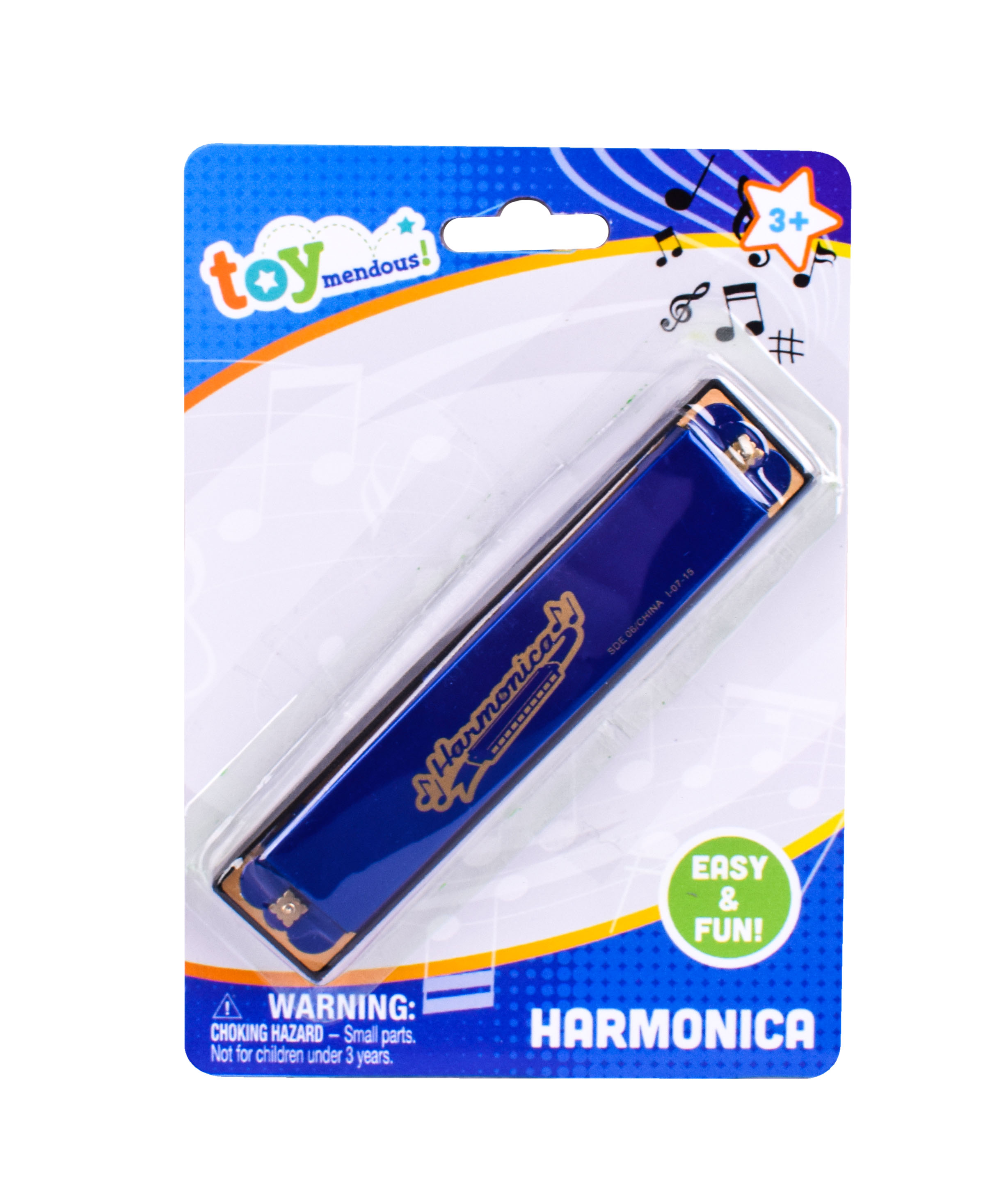 Toymendous Toy Harmonica, Colors May Vary - Kids Ages 3+ - image 1 of 6