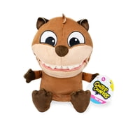 Chatter Chompers Beaver Plush 6.5", Interactive Collectible Toy, Funny Sound Effects, Ages 3+