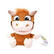 Chatter Chompers Highland Cow Plush 6.5", Interactive Collectible Toy, Funny Sound Effects, Ages 3+
