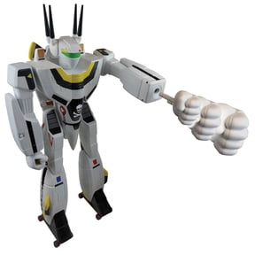 Toynami Robotech: Roy Focker Skull Leader's Jumbo VF-1S Veritech Shogun Warriors Collection Retro Action Figure (SDCC Macross Version)