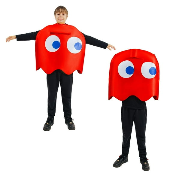 Toynk PAC-MAN Ghost BLINKY Child Costume | Large Unisex