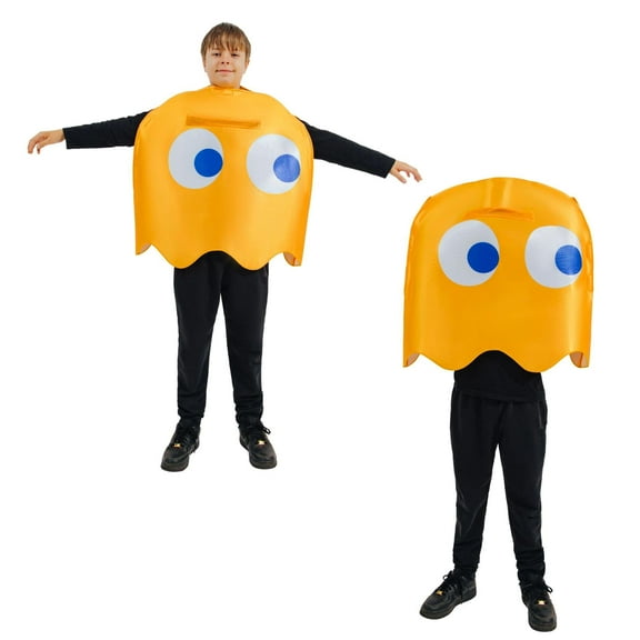 Toynk PAC-MAN Ghost CLYDE Child Costume | Large Unisex