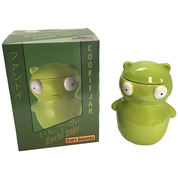 Toynk Toys Kuchi Kopi Cookie Jar, Ceramic, Fun & Functional, Food Storage Jar & Container Type