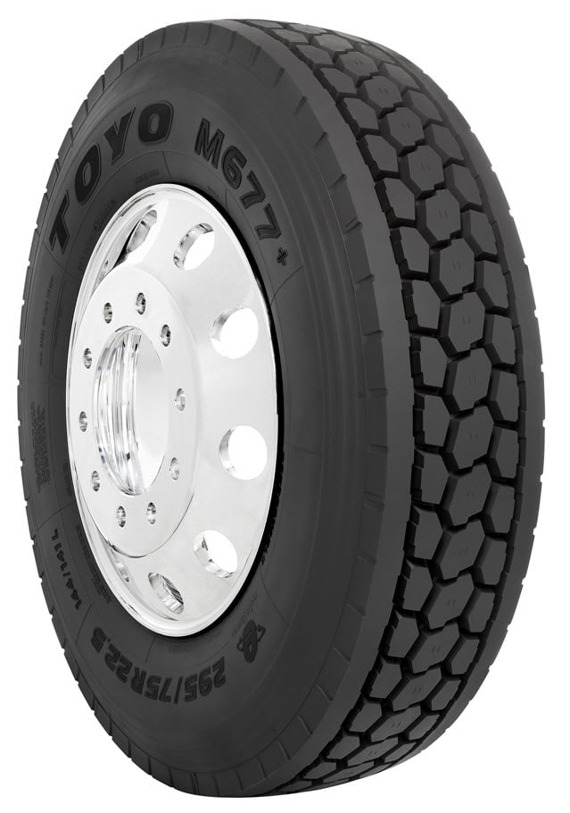 Toyo M677+ 11R24.5 G/14PLY Commercial Tire