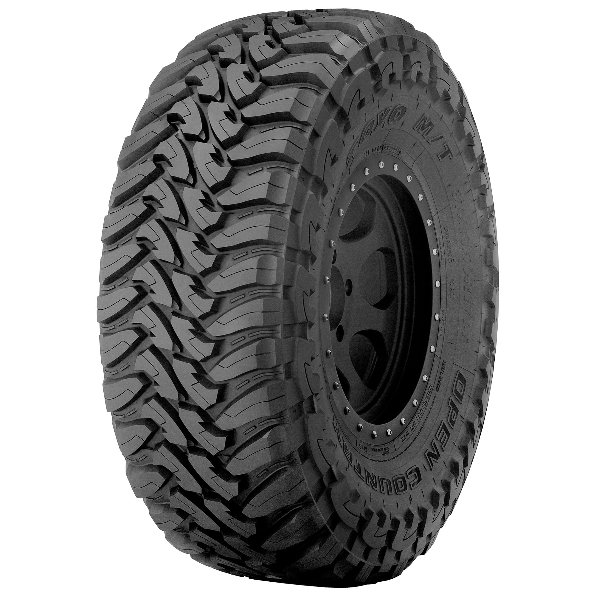 トーヨー オープンカントリー M/T 35X12.50R17LT ホイールセット TOYO OPEN COUNTRY M/T LT35X12.50R17 125Q BW ALL SEASON TIRE