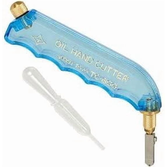 Toyo Pistol Grip Glass Cutter, Assorted Colors
