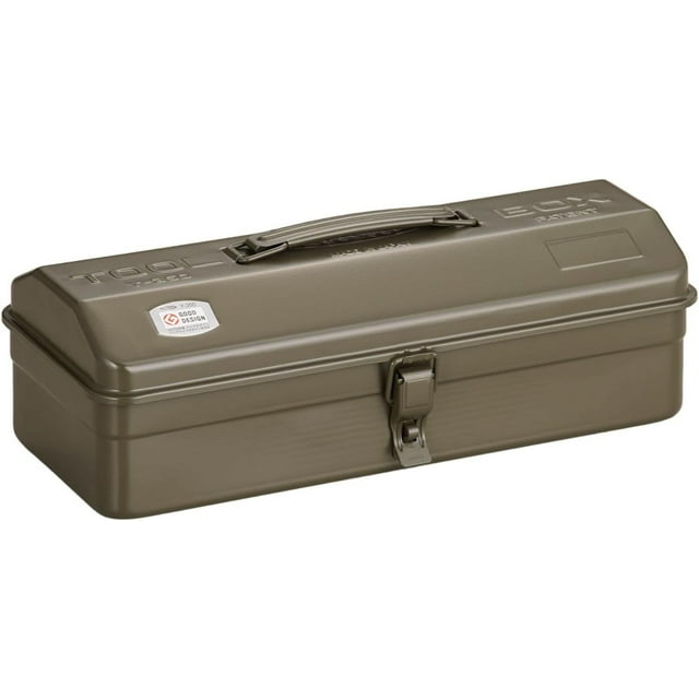 Toyo Y-350 Steel Angle Tool Box (Tool Box), Military Green - Walmart.com