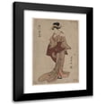 thumbnail image 1 of Toyokuni Utagawa 17x24 Black Modern Framed Museum Art Print Titled - Ichikawa Dannosuke (1804), 1 of 5