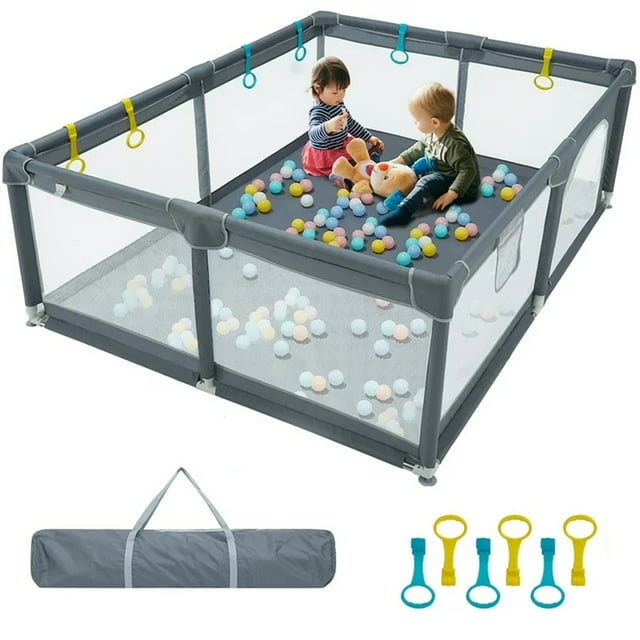 Toyoso Baby Playpen 795926, Extra Large Play Pen Playard for Babies and ...