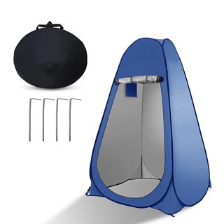 Tenda Doccia/spogliatoio Quest &ndash; 4x7 Piedi, 1 Persona, Blu, Porta E 2 Finestre, Portatile