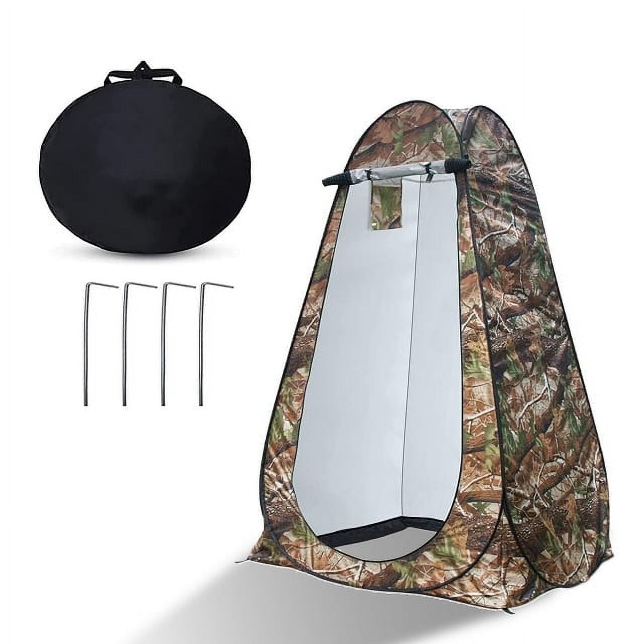 Toyoso Shower Tents, Portable Popup Outdoor Privacy Tents, Silver