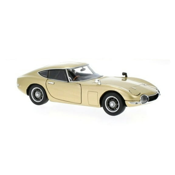 Toyota 2000 GT Diecast Model 1:24 scale Gold Whitebox