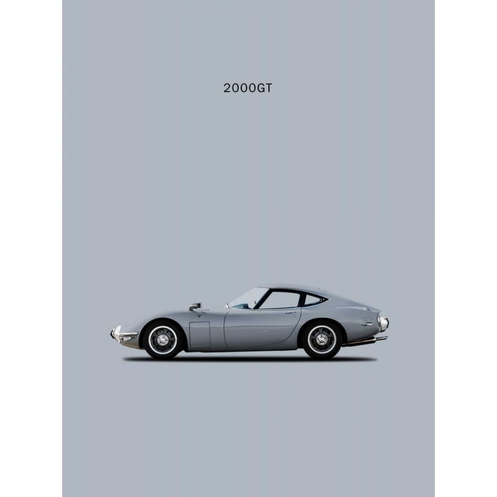 Toyota 2000GT Poster Print by Mark Rogan RGN113253 - Walmart.com