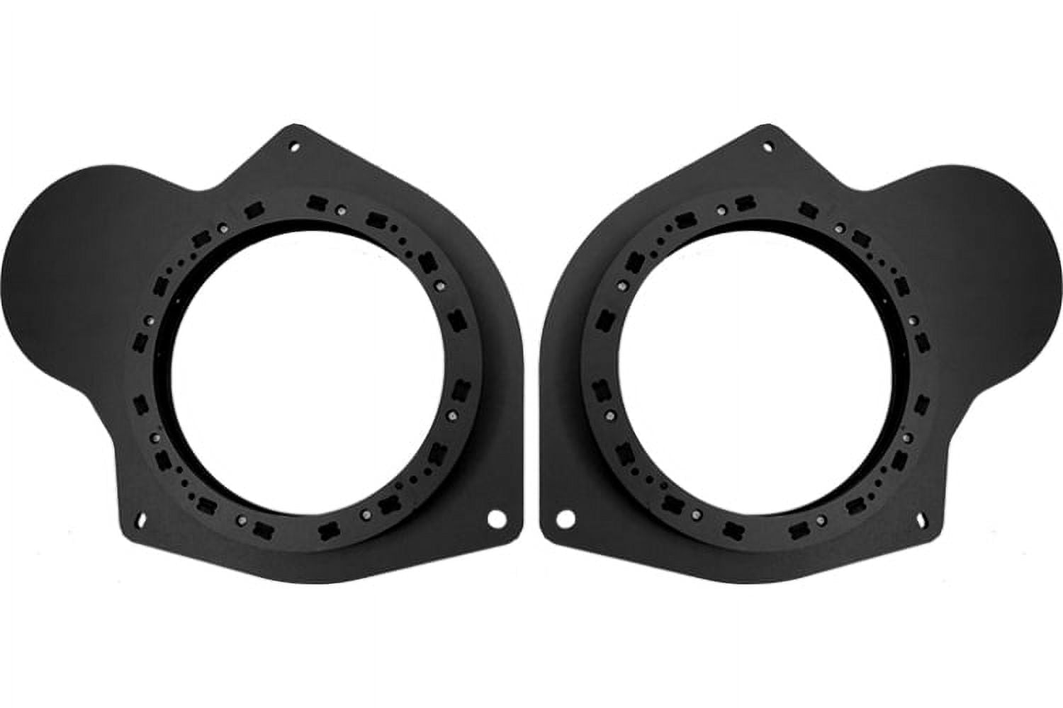 Toyota 2001-2007 Sequoia And 2000-2006 Tundra Double Cab 6 1/2" Front Door Speaker Adapter Spacer Rings - SAK098_55 - 1 Pair