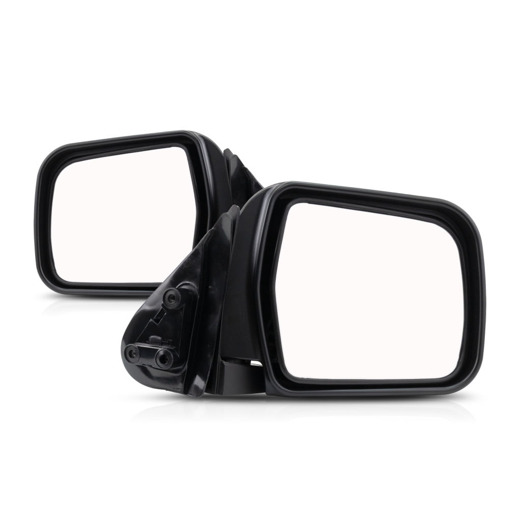 Passenger Right Side Manual Door Mirror For Toyota 4Runner 2000-2002 - Gloss Finish Replacement