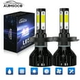 thumbnail image 1 of For Toyota 4Runner 1996-1999 2000 2001 2002 Combo H4/9003/HB2 Bulbs Hi/Lo Beam Kits 6000k Super Bright Led Headlights Pack Of 2 8000LM Plug-N-Play High Power Lamps, 1 of 12