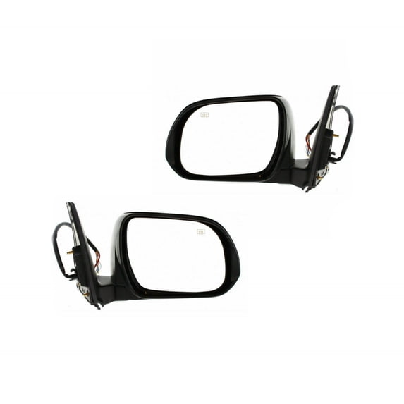 For Toyota 4Runner 2010 2011 2012 Mirror Driver and Passenger Side | Pair | Outer | Rear View | w/ Side Signal Light | TO1320263, TO1321263 | 8794035A31, 8791035A61