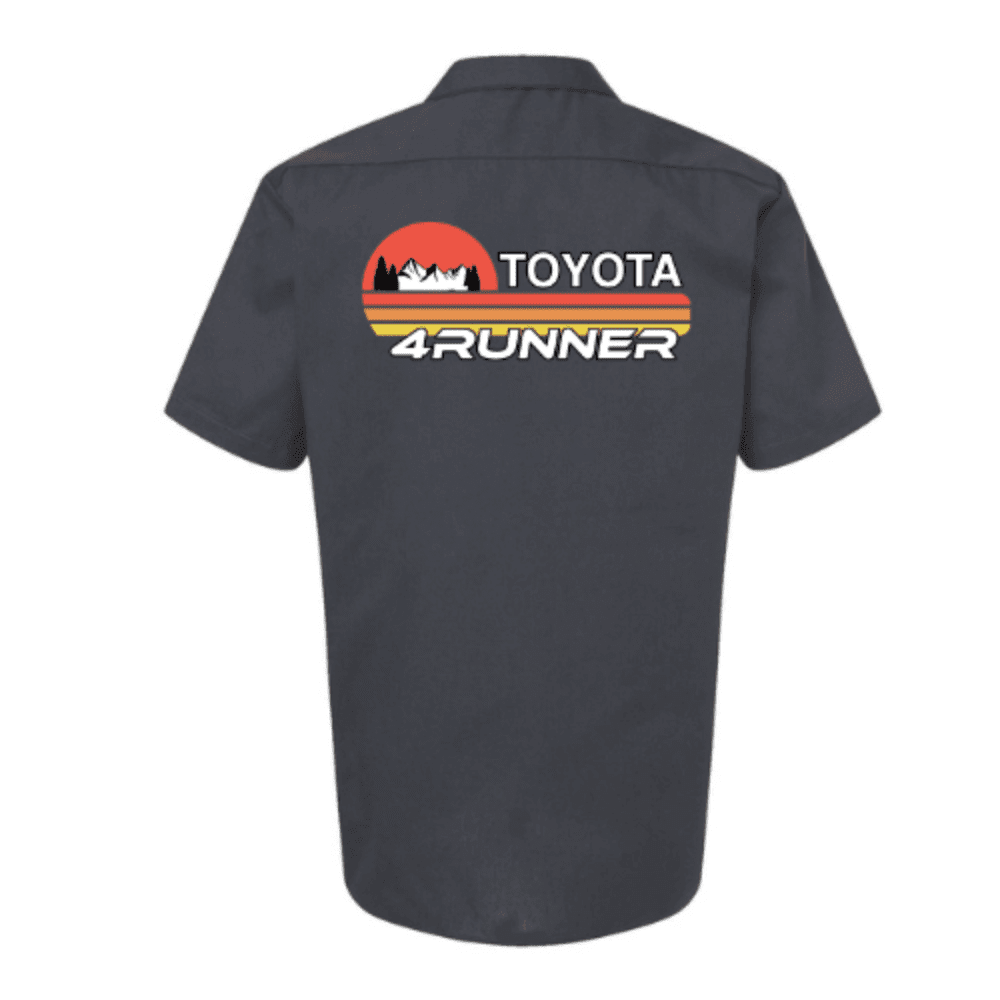 Toyota 4Runner Dickies Work Shirt Built for Offroad Lifestyle