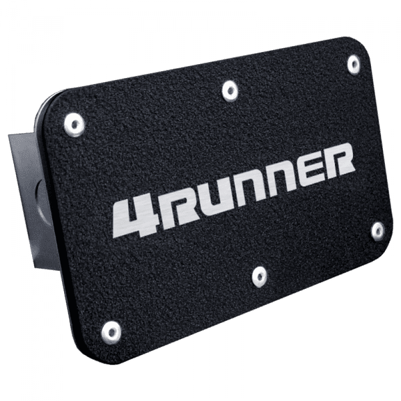 Toyota 4Runner Name Class III Trailer Hitch Plug Rugged Black Official Licensed