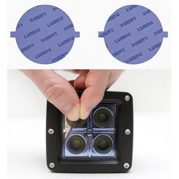 Toyota 4Runner Round (2014+ ) Blue Fog Light Covers